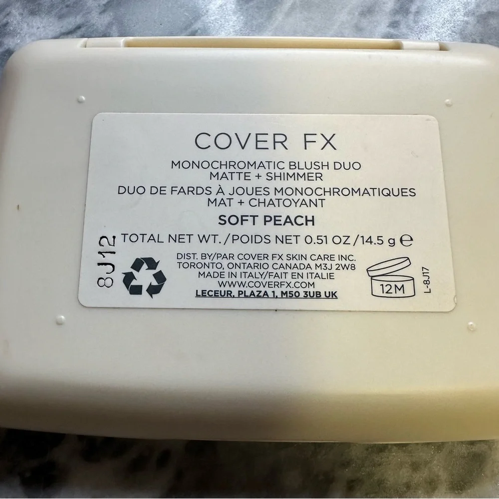 Cover Fx Monochromatic Blush Duo Soft‎ Peach